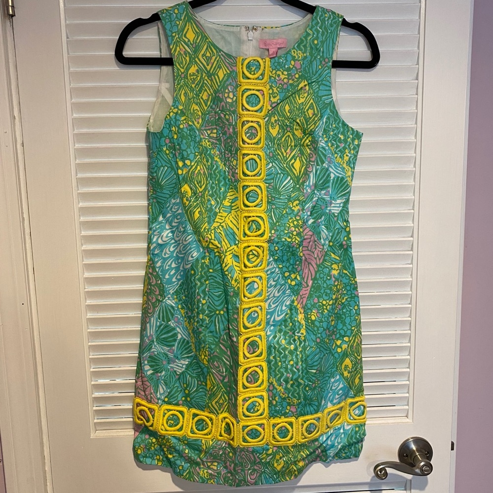NWT Lilly Pulitzer Mila Shift in Sun Dance